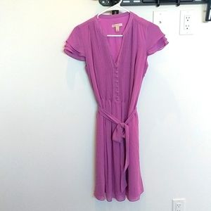 Dress Barn size 4 purple dress